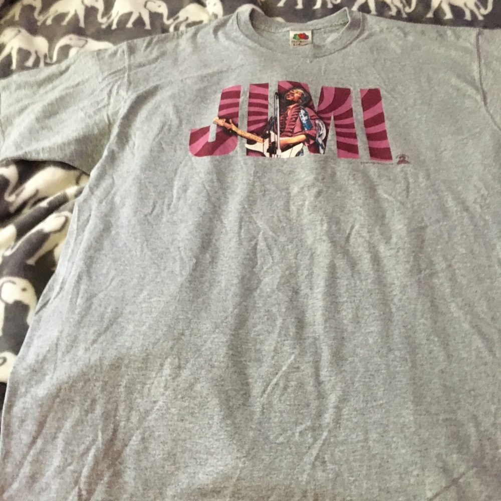 band shirt Jimi Hendrix six xl